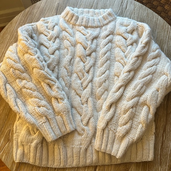 Doen wool cable knit sweater - Picture 1 of 5